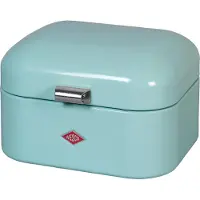 Wesco Brotkasten "Single Grandy", (1 tlg.), Metallscharniere/Gummistopper Deckel+Boden / Lüftungslöcher / Griff