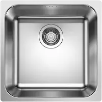 BLANCO Spüle SUPRA 400-IF R12 440 x 440 mm edelstahl bürstfinish 526350