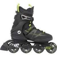 K2 Inline Skates F.I.T. 80 PRO black - olive Größe 39