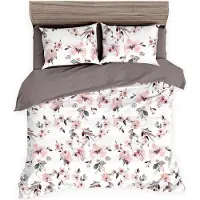TRAUMSCHLAF Premium Bettwäsche Leeds altrosa, Schweizer Mako-Satin 135x200 cm + 80x80 cm