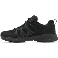 Columbia - Wanderschuhe für Tagestouren - Peakfreak II Outdry Black Shark für Herren - Größe 40,5 - schwarz