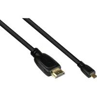 GOOD CONNECTIONS Kabel HDMI2.0b-Micro-St.(Typ D) schw. 2m