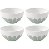 Villeroy & Boch Müsli Schüssel Fleur Vert Ø14cm (4er-Set)