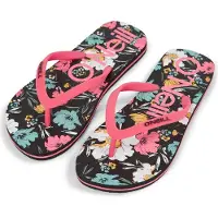 O'Neill Flip Flops Profile Graphic Kinder Black/Multi Flowers-Schuhgröße 32