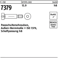 OEM Passschulterschraube ISO 7379 6 - M 5 x 10 12.9 Schaftpassung h8