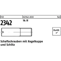 F. REYHER Nchfg. GmbH & Co. KG Schaftschraube ISO 2342 m.Kegelkuppe/Schlitz M 4 x 12 14 H