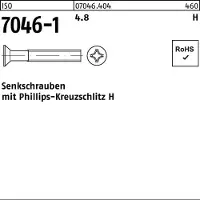 F. REYHER Nchfg. GmbH & Co. KG Senkschraube ISO 7046-1 m.Kreuzschlitz-PH M 4 x 16 -H 4.8