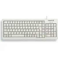Cherry XS , Volle Größe (100%), Kabelgebunden, USB, QWERTZ, Grau