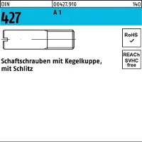 F. REYHER Nchfg. GmbH & Co. KG Schaftschraube DIN 427/ISO 2342 m.Kegelkuppe/Schlitz M 4 x 12 A1