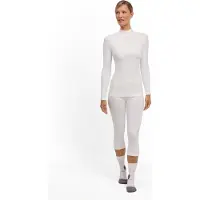 Falke - Technische warme Unterwäsche - W Longsleeved Shirt Turtleneck W White für Damen - Größe XS - Weiß