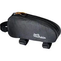 Jack Wolfskin Morobbia Tube Bag - Oberrohrtasche (Bikepacking) 21 cm (flash black)