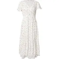 ONLY Maxikleid in Cremeweiß mit romantischen Landhausstil-S