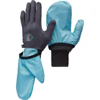 Black Diamond Deploy Wind Hood Gloves carbon-glacier (9642) XLG