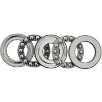 NKE Axial-Rillenkugellager 54215 Innen-Ø 60 mm Aussen-Ø 110 mm Breite 49,6 mm