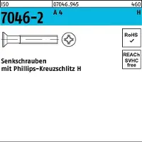 F. REYHER Nchfg. GmbH & Co. KG Senkschraube ISO 7046-2 m.Kreuzschlitz-PH M 5 x 30 -H A 4
