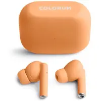 Forever COLORUM TWS, In-Ear Kopfhörer, Bluetooth 5.0, Kabellose, in Ear Kopfhörer Sport, USB-C, für Android und IOS, Pfirsich