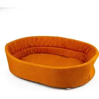 Laroy Duvo+ Dogrelax Bett mit Einstieg tangerine orange, Maße: 50 x 35 x 17 cm