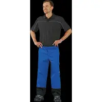 Planam Hitze-/SchweisserschutzBundhose WeldShield blau/schwarz, Gr.60