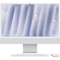 Apple iMac 24" (2024) M4 (10/10) 24GB/512GB Silber QWERTZ