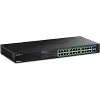 Trendnet TPE-TG262ES - Version v1.0R - Switch - EdgeSmart - Smart - 24 x Gigabit Ethernet + 2 x Gigabit SFP