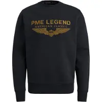 PME Legend Sweatshirt "Crewneck soft terry with logo", mit Logo Stickerei
