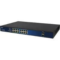 ALLNET ALL-SG8418PM, Managed, L2, Gigabit Ethernet (10/100/1000), Power over Ethernet (PoE), Rack-Einbau, 19U