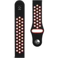 Source 20mm Double Silicone Watch Band