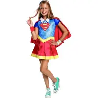 Usorteret Supergirl Deluxe Udklædningstøj(Str. 122/S)