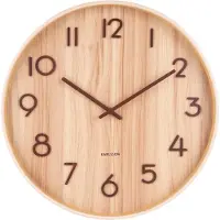 Karlsson - Wanduhr Pure - Hell - Ø40cm
