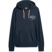 Superdry Sweatshirt "Sweatshirt Classic VI Heritage Chest Hood", Herren, Gr. S, blau, Obermaterial: 100% Baumwolle CO., Sweatshirts Sweatshirt
