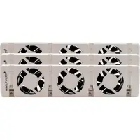 RealPower HL-3, Elektrischer Raumheizlüfter, Drinnen, Flur, Weiß, 100 - 240 V, 50/60 Hz