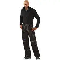 Planam unisex Arbeitshose BASALT schwarz Grösse S