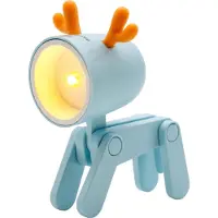 RealPower LED-Tier Taschanlampe Blue deer