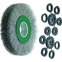 Lessmann Draht-Rundbürste (grün) INOX-Draht 0,30 mm