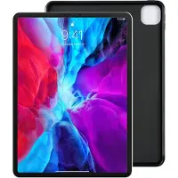 Lobwerk Hülle für Apple iPad Pro 12.9 2020 Silikon Cover Slim Case Tasche Etui Schutzhülle