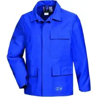 HB Tempex Schweisserschutz-Jacke PROBAN royalblau