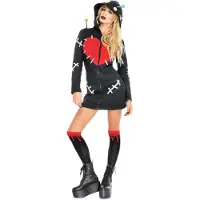Leg avenue Voodoopuppe Hoodie Dress