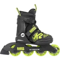 K2 Kinder Inlineskates RAIDER black_lime