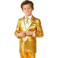 Opposuits Boys Groovy Gold Anzug für Kinder