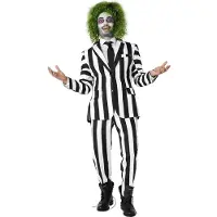 Suitmeister Beetlejuice Kostüm Anzug - für Karneval Halloween