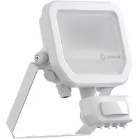 Ledvance LED Fassadenstrahler "Floodlight Sensor" 6W + 8W 830 (Warmweiß) Weiß IP65
