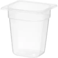 Hendi Behälter GN1/6 Profi Line mit 3,4 Liter und transparent aus Polykarbonat