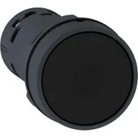 Schneider Electric Drucktaster, Harmony XB7, Monoblock, Kunststoff, Ø22mm, schwarz, 1S, Schraubklemme XB7NA21