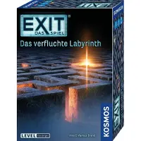 Kosmos EXIT Das Spiel: Das verfluchte Labyrinth, Brettspiel, Reisen/Abenteuer, 10 Jahr(e)