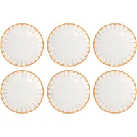 Villeroy & Boch Frühstücksteller "Frühstücksteller Fleur Couleur ø 21,2 cm 6er Set"