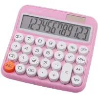 Genie Tischrechner 612P pink