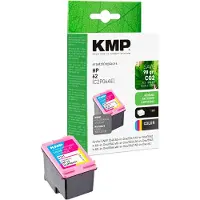 KMP Tintenpatrone , ersetzt HP 62 (C2P06AE) color, jeweils bis 165 Seiten, 3-farbig, CMY