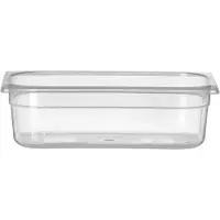 Hendi Gastronorm Behälter 1/3, 325x176x100 mm, transparent