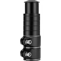 INF Verlängerung / Erhöhung für Fahrradlenker Schwarz Schwarz Size 1