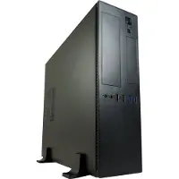 LC-Power LC-1406MB-400TFX, Micro Tower, PC, Schwarz, micro ATX, Mini-ITX, Metall, Kunststoff, Gaming